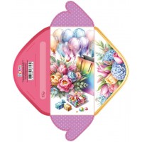 Конверт для грошей "без напису" №КВ25-170/Мандарин/(10)(300)