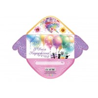 Конверт для грошей "З Днем народження" №КВ25-171/Мандарин/(10)(300)