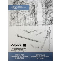 Папка для кресл. А3 (10арк./200) №16921013/Rosa Studio/(10)