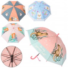Парасолька дитяча тростина d-83см,в кульку,4 види MK4621(30)