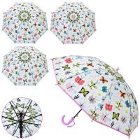Парасолька дитяча тростина d-85см,в кульку,3 види №MK5268(30)