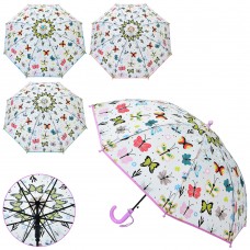 Парасолька дитяча тростина d-85см,в кульку,3 види №MK5268(30)