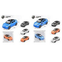 Машина інер-а 13см,відчиняються двері та багажник,2види,в кульку,12х16х4,5см №555-1-2(14)