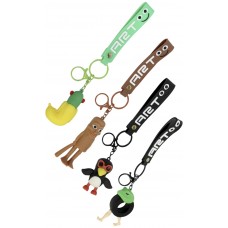 Брелок "італійські меми" 8см гумовий,мікс №712599(12)(600)