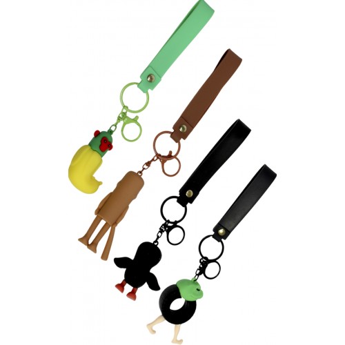 Брелок "італійські меми" 8см гумовий,мікс №712599(12)(600)