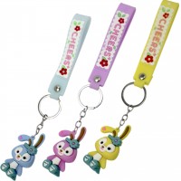Брелок "Зайка" гумовий №3276(12)