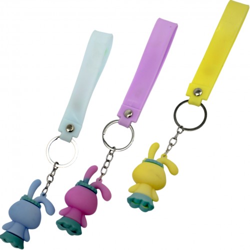 Брелок "Зайка" гумовий №3276(12)