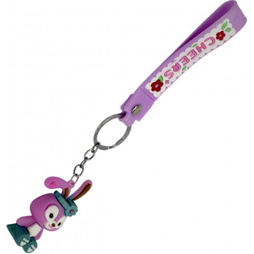 Брелок "Зайка" гумовий №3276(12)