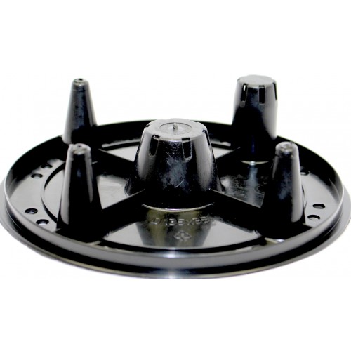 Горщик квітковий пласт. "Осло" d16х14см 1,9л карамель wood,зі вставкою №5648/Алеана/(8)