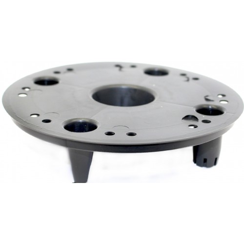 Горщик квітковий пласт. "Осло" d16х14см 1,9л карамель wood,зі вставкою №5648/Алеана/(8)