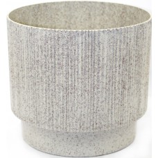 Горщик квітковий пласт."Осло"d20х17,5см3,8л біла троянда wood,зі вставкою№5655/Алеана/(12)