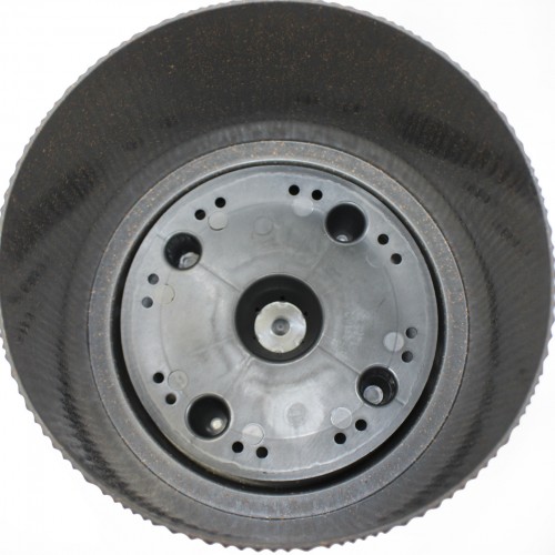 Горщик квітковий пласт. "Осло" d20х17,5см 3,8л граніт wood,зі вставкою №5662/Алеана/(12)