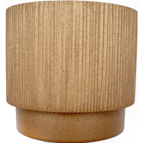 Горщик квітковий пласт. "Осло" d20х17,5см 3,8л карамель wood,зі вставкою №5679/Алеана/(12)