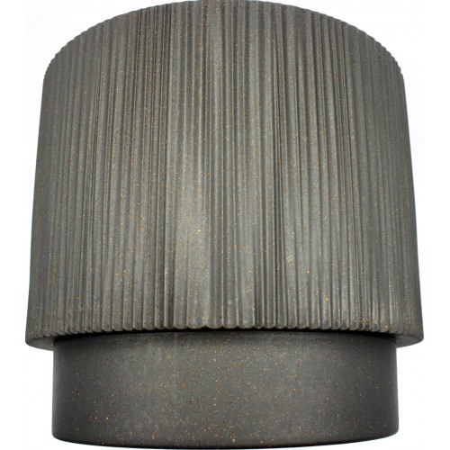 Горщик квітковий пласт. "Осло" d24х21см 6,3л граніт wood,зі вставкою №5693/Алеана/(12)