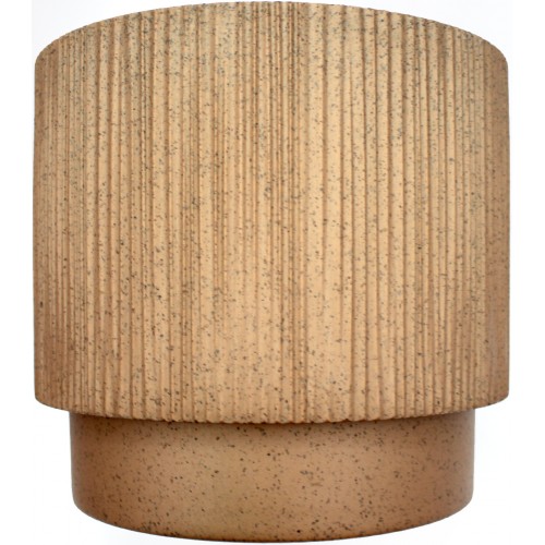 Горщик квітковий пласт. "Осло" d24х21см 6,3л карамель wood,зі вставкою №5709/Алеана/(12)