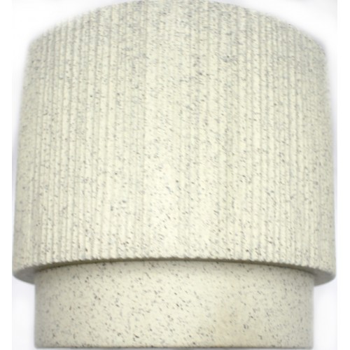 Горщик квітковий пласт. "Осло" d30х27см 14л біла троянда wood,зі вставкою №5716/Алеана/(4)