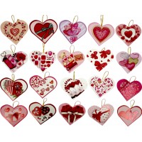 Валентинка 8,5х6см мікс №6032/462027(8)(160)