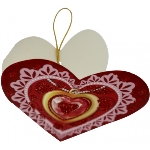 Валентинка 8,5х6см мікс №6059/462028(8)(160)