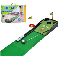 Гольф,ігрове поле 200х38,5см,клюшка 58см,м'яч 5шт,лунка,в кор-ці,54х37х10см №MR 1417 (8)