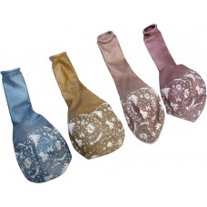 Кулька повітряна латексна перламутрова 10"/26см Новорічний Mirror (50)  