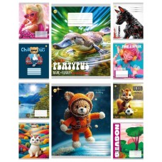 Зошит 18арк. кліт. /ТВ/ "Мікс 1" №ТА61200(20)(400)