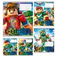 Зошит 18арк. кліт. /ТВ/ "Геймер" №ТА61201(20)(400)