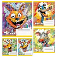 Зошит 18арк. кліт. /ТВ/ "Настрій" №ТА61203(20)(400)