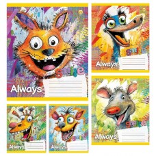 Зошит 18арк. кліт. /ТВ/ "Настрій" №ТА61203(20)(400)