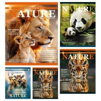 Зошит 18арк. кліт. /ТВ/ "Тварини" №ТА61206(20)(400)