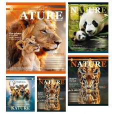 Зошит 18арк. кліт. /ТВ/ "Тварини" №ТА61206(20)(400)