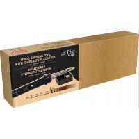 Випалювач по дереву "ROSA START" з терморегулятором,5 насадок №936H