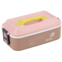 Ланч бокс пласт. "Kite" 1000мл з наповненням,бежевий №K25-1183-1