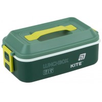 Ланч бокс пласт. "Kite" 1000мл з наповненням,зелений №K25-1183-3