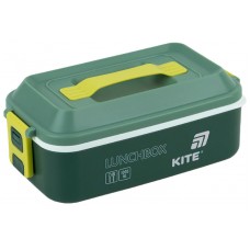 Ланч бокс пласт. "Kite" 1000мл з наповненням,зелений №K25-1183-3