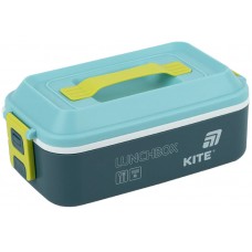 Ланч бокс пласт. "Kite" 1000мл з наповненням,синій №K25-1183-2