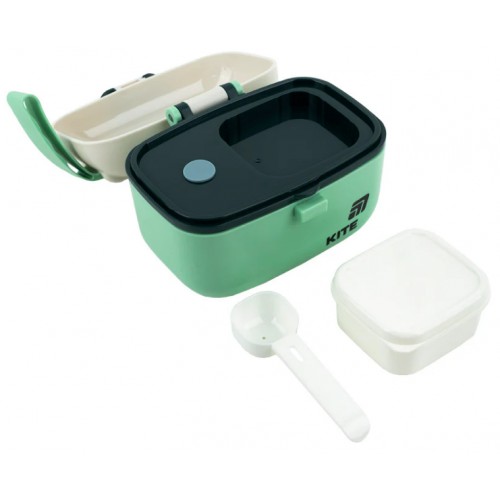 Ланч бокс пласт. "Kite" 450мл з наповненням,зелений №K25-1185-3