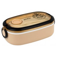 Ланч бокс пласт. "Kite" 900мл Harry Potter з наповненням,бежевий №HP25-1180