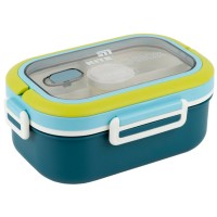Ланч бокс пласт. "Kite" 1100мл з розділювачем,з наповненням,синій №K25-1182-2