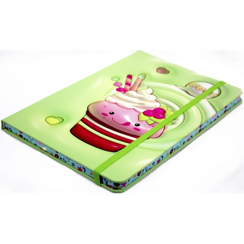 Блокнот на рез. А5 64арк. лін. "So sweet" о'бємний №JZ85006(16)