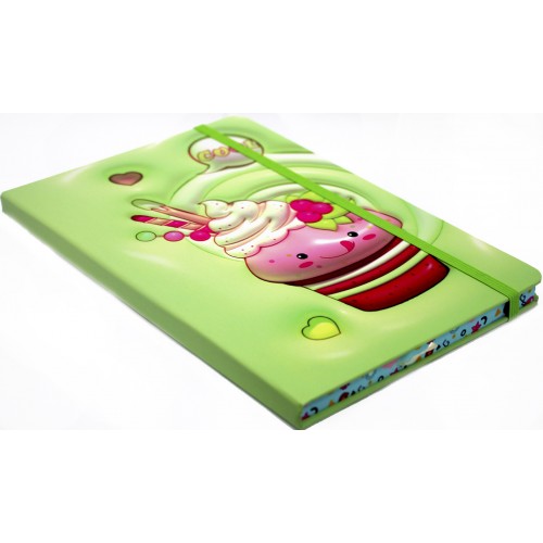 Блокнот на рез. А5 64арк. лін. "So sweet" о'бємний №JZ85006(16)