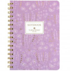 Блокнот пруж. А5 80арк. кліт. тв. обкл. "Turnowsky.Morning Dew 1" №8470-13-A-TR/Axent/(12)