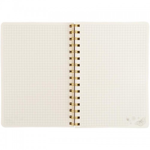 Блокнот пруж. А5 80арк. кліт. тв. обкл. "Turnowsky.Morning Dew 2" №8470-14-A-TR/Axent/(12)