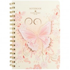 Блокнот пруж. А5 80арк. кліт. тв. обкл. "Turnowsky.Nat Melody 3" №8470-12-A-TR/Axent/(12)
