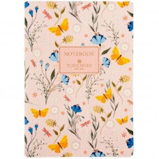 Блокнот А5 60арк. кліт. карт. Turnowsky.Secret Garden 1 №8710-1-A-TR/Axent/