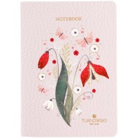 Блокнот А6 60арк. кліт. карт. Turnowsky.Secret Garden 2 №8711-2-A-TR/Axent/(24)