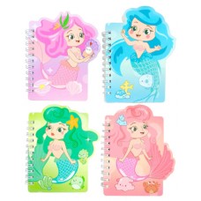 Блокнот пруж. А6 60арк. "Русалка" №95506WB(24)