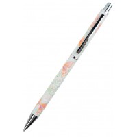 Ручка авт. кульк. "Axent" №AB1107-02-3-A-TR Nature's Melody 0,7мм синя(6)