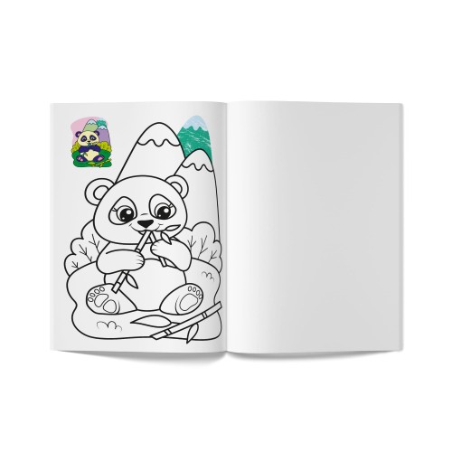 Книга А5 "Кольорованка. Тваринки" №6215/Кристал Бук/(50)