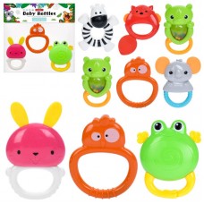 Набір брязкалець 3шт,тварини від 10см до 14см,в кульку,17х22х5см №K225D458-459-464(168)