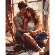 Картини по номерах "Santi" Закохані 40х50см №955771